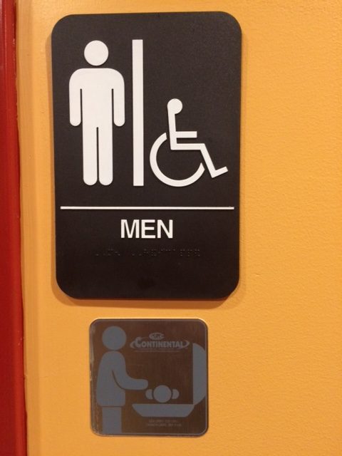 Men's Room Changing Tables