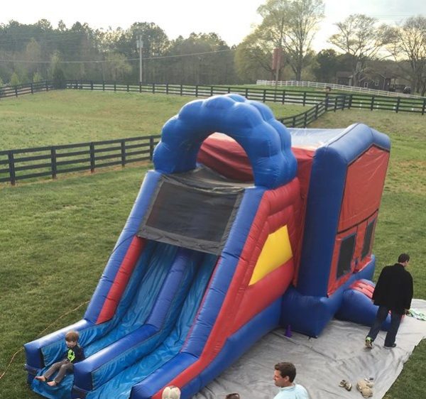 Birthday Party Blues - bounce house