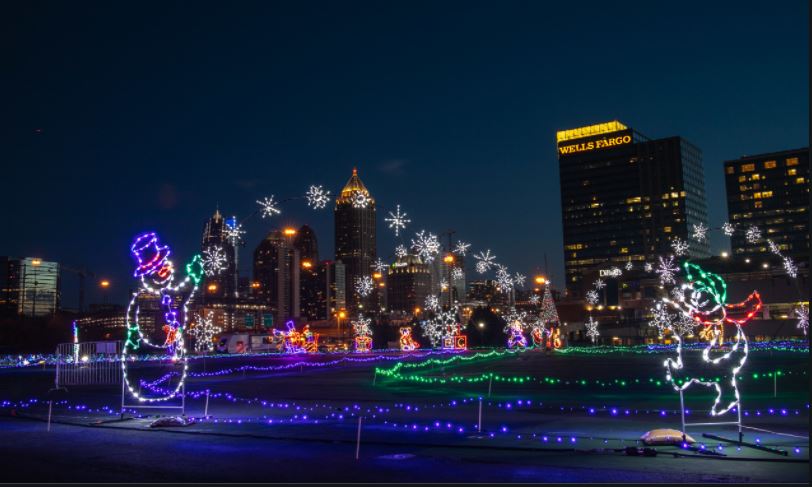 Atlanta Holiday Light Display - ATL