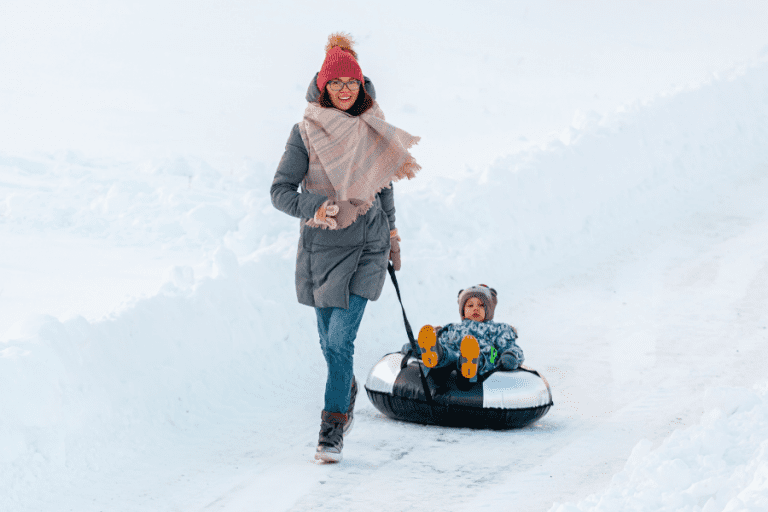 How to Stay Active as A Mom in the winter