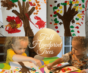 Fall Handprint Trees