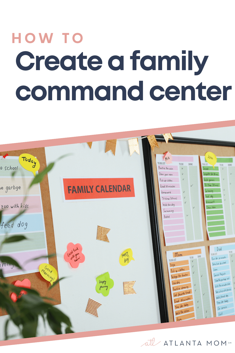 Creating a family command center