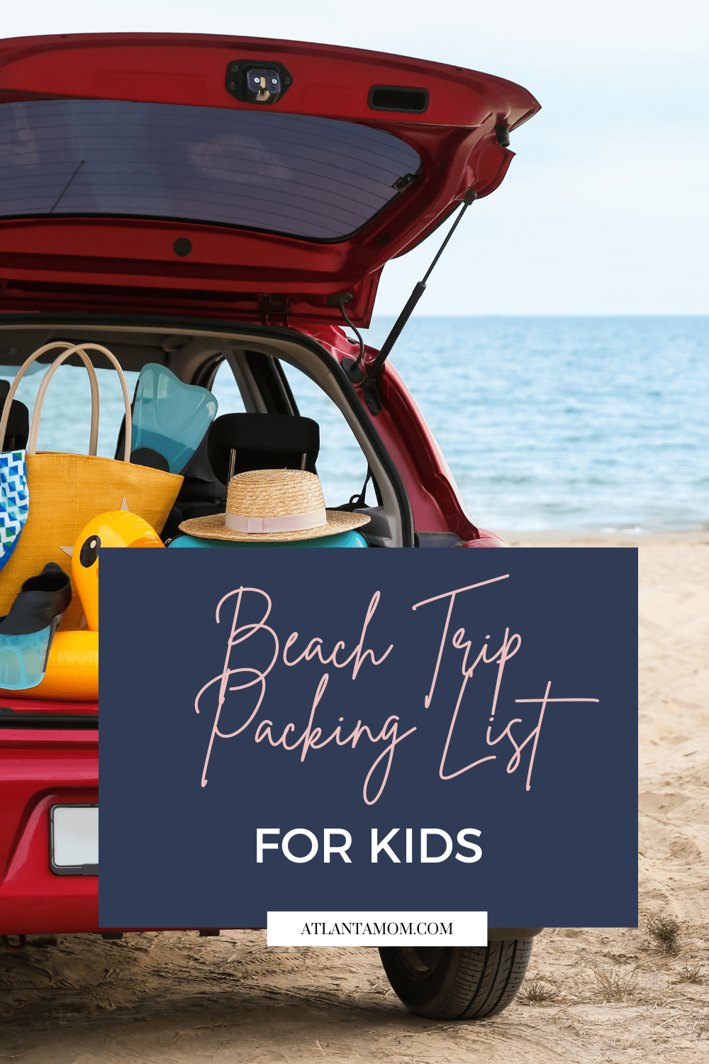 Beach Trip Packing List for Kids